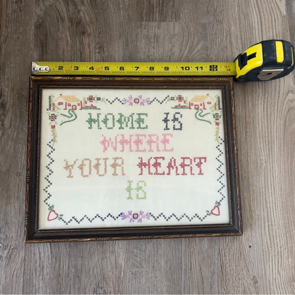 Vintage Home Wall Cross Stitch Decor - Picture 2 of 4